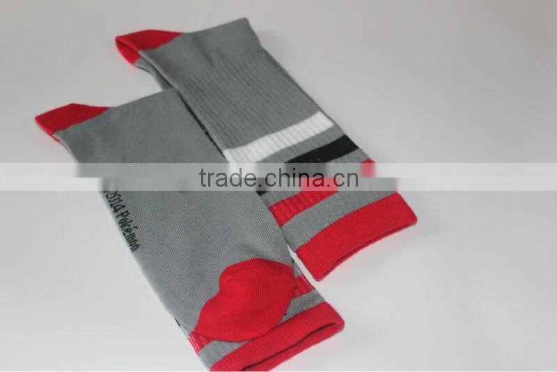 Elite Striped With Rubber Sports Sock