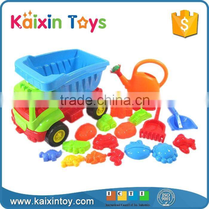10256885 Newest Design Summer Outdoor Structure 7 PCS Beach Toy Truck