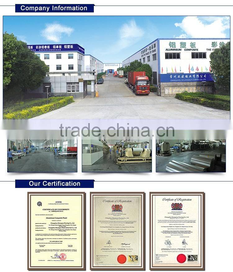 2/3/4/5/6mm aluminum composite panel