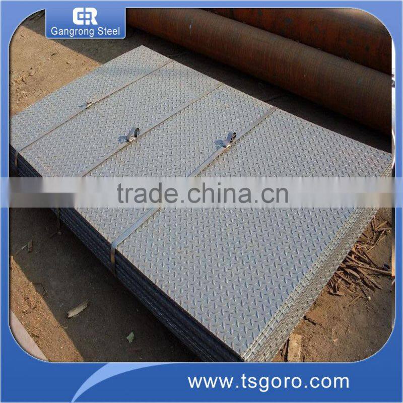 hebei ribbed low carbon steel sheet and plate price from tangshan