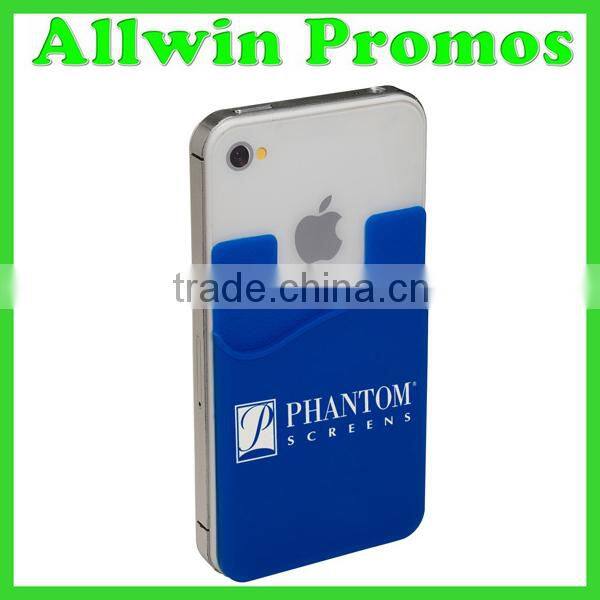 Promotional Silicone Smart Card Wallet 3M Sticky