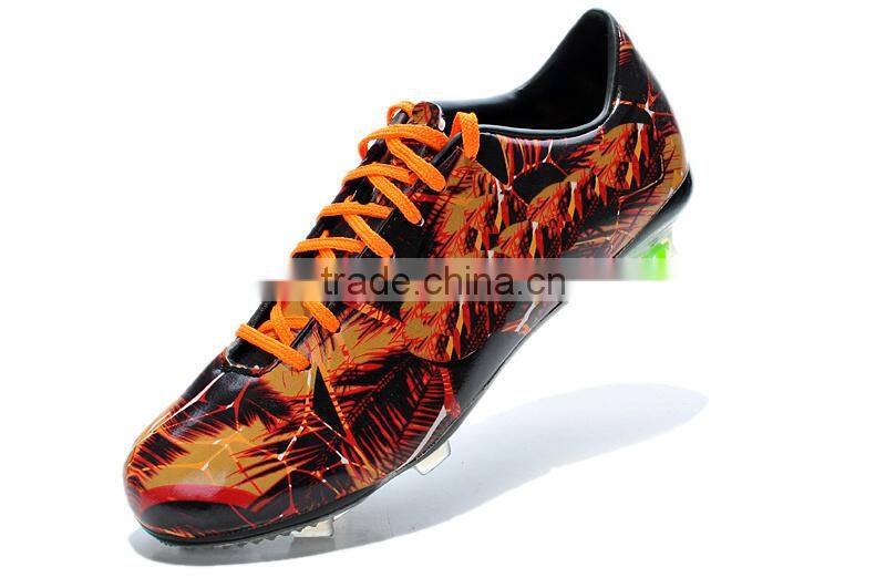 Football shoes 2015 hot selling wholesale brand newest football shoes for men, Accpet TT brand name soccer shoes