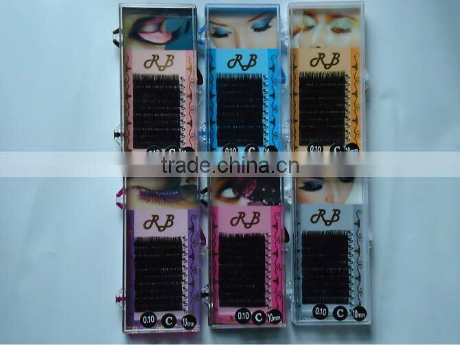Most popular eyelash extensions Individual silk eyelash extensions