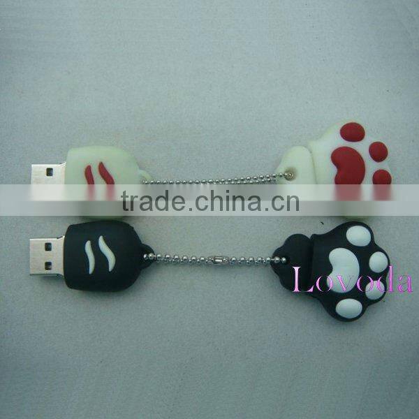 Cartoon promotional usb drives / PVC USB Flash Drive/ 3D usb flash drive LFN-206 printing your logo, customize your color