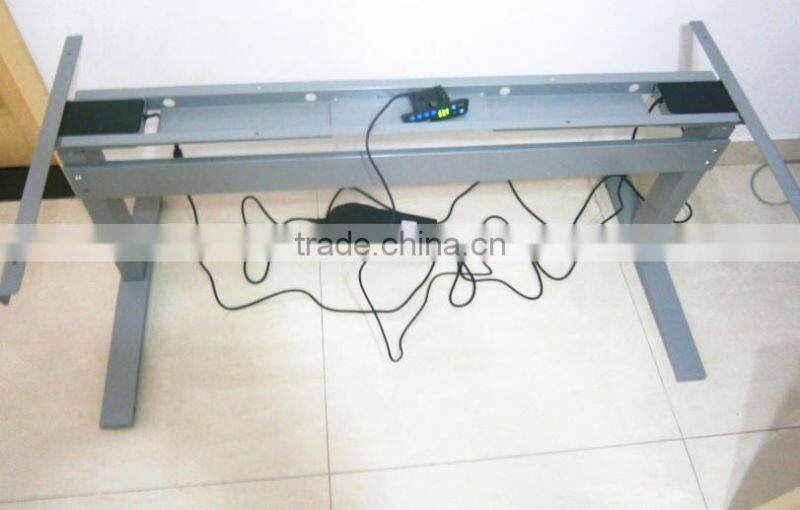 Metal Ergonomic height adjustable PC desk, electric standing desk,