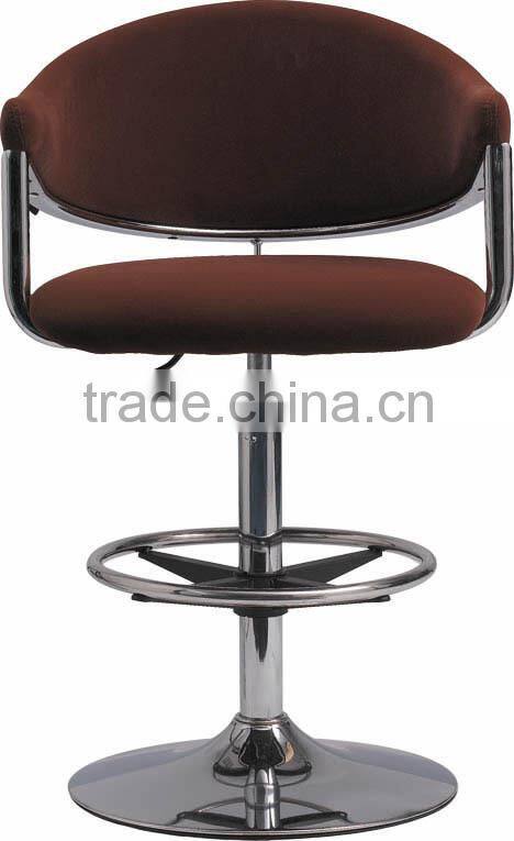 customise color wine lint red Flannelette bar chair bar stool B17-R12