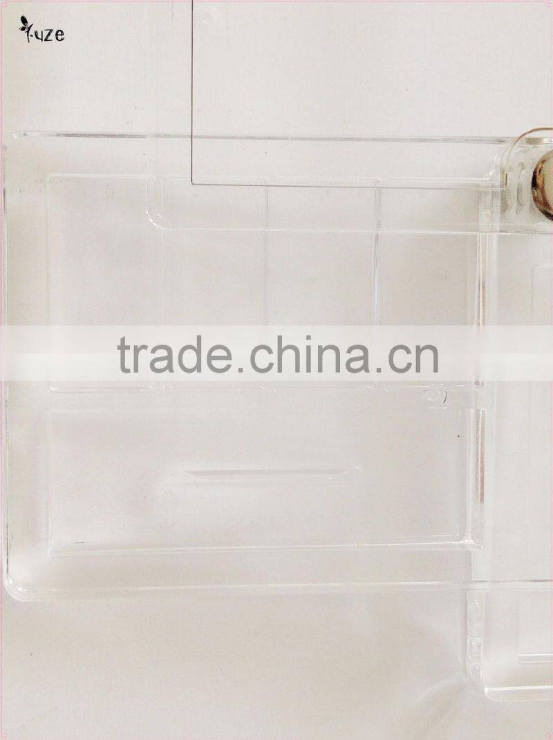 Rotary three layer empty eye shadow case