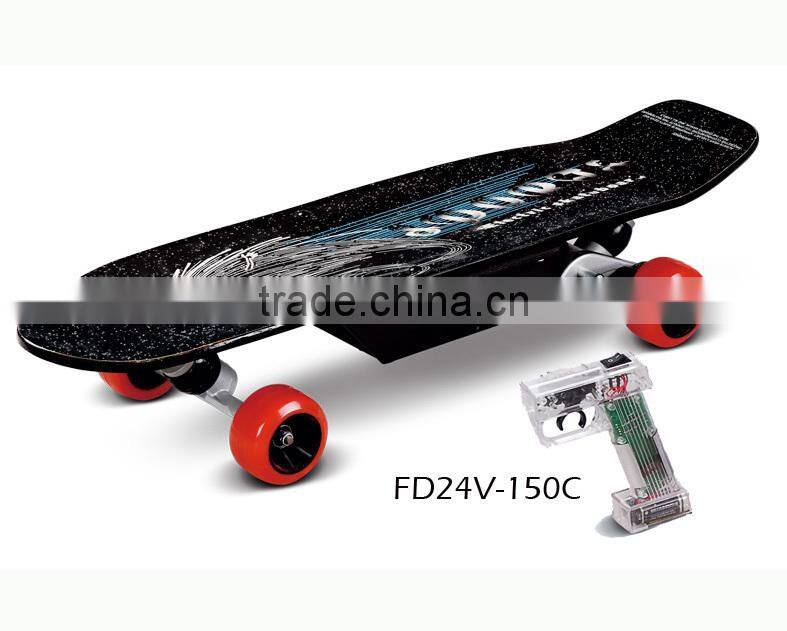 2016 hot selling electric skateboard 400watts