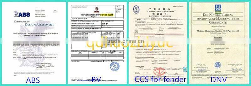 Boat launching rubber air bag / lift rubber airbag for sell