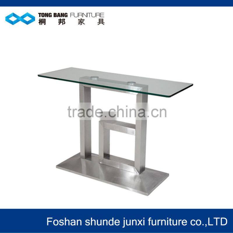 hot sale furniture stainless steel console table