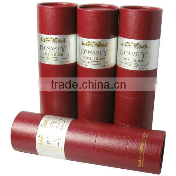 Tea tin cylinder packaging box/paper tube/kraft paper tube packaging