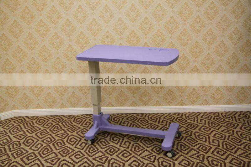 Designed height adjustable hospital table