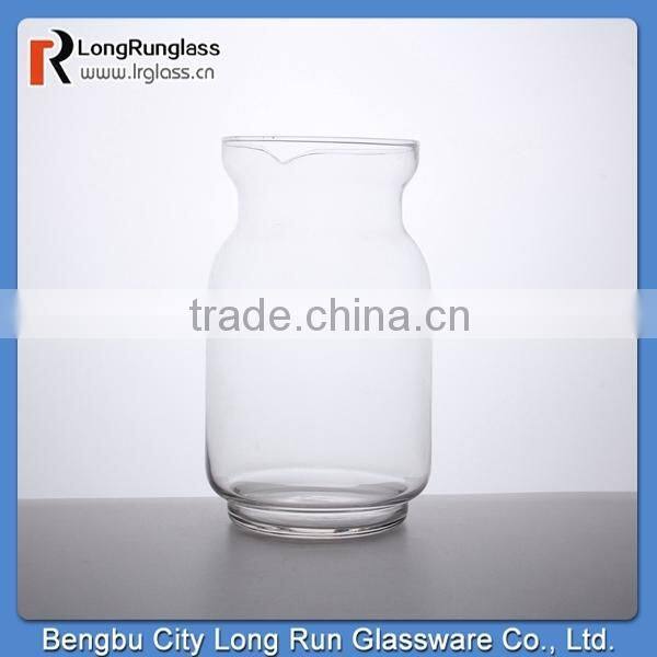 LongRun bengbu exported glassware mason jar iced milk water dispenser