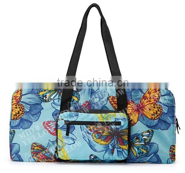 2016 Xiamen Travel Bag Organizer Weekend Travel Fabric Storage Bag Women