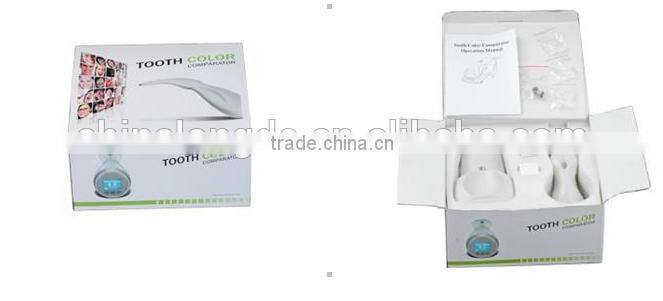 DS-M01 CE approval teeth whitening shade guide/Accurate Medical Equipment Dental Digital Shade Guide Tooth Color Comparator