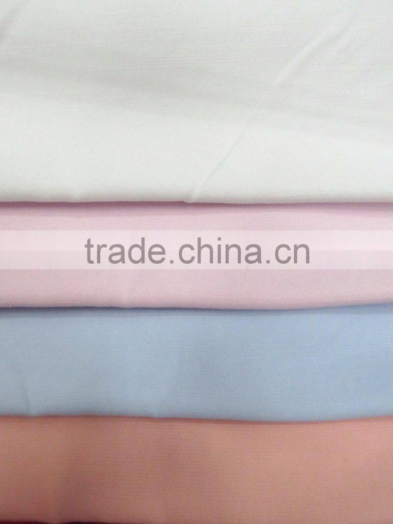 korean plain weave Colorful fabric 75 polyester 25 cotton fabric from China manufacturer