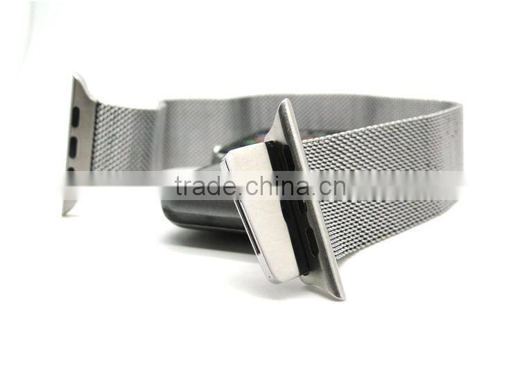 Multiple Designs custom logo popular mesh watch band for apple watch