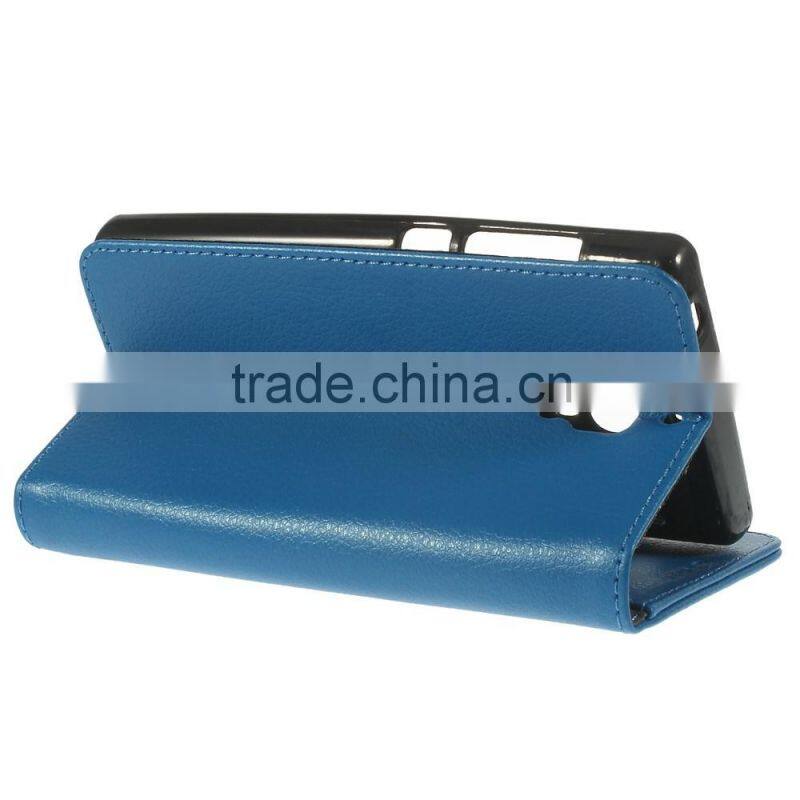 Magnetic Litchi Grain Wallet Leather Flip Case for Xiaomi Red Rice Hongmi / Hongmi 1S
