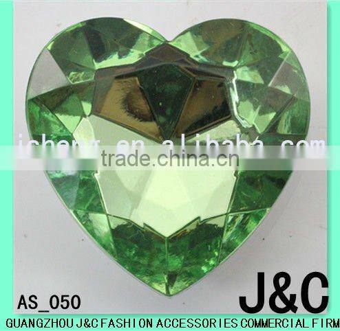 garment accessories crystal round shape acrylic stone