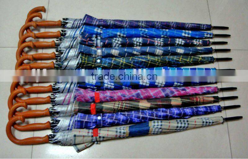 G32H big check promotional golf umbrella