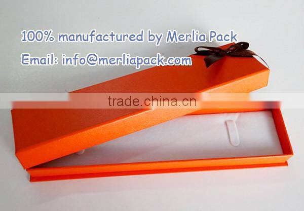 9.46'' inches Cardboard Decorative Jewelry Boxes Velvet Interior for Necklace Bracelet Anklet Boxes