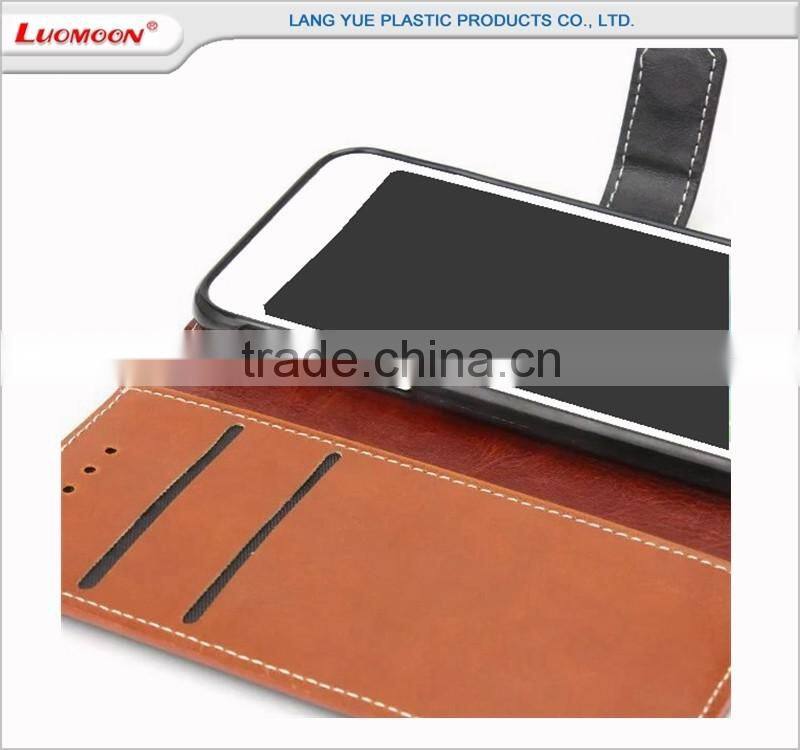 business mobile phone leather case for iphone 5 6 7 s plus