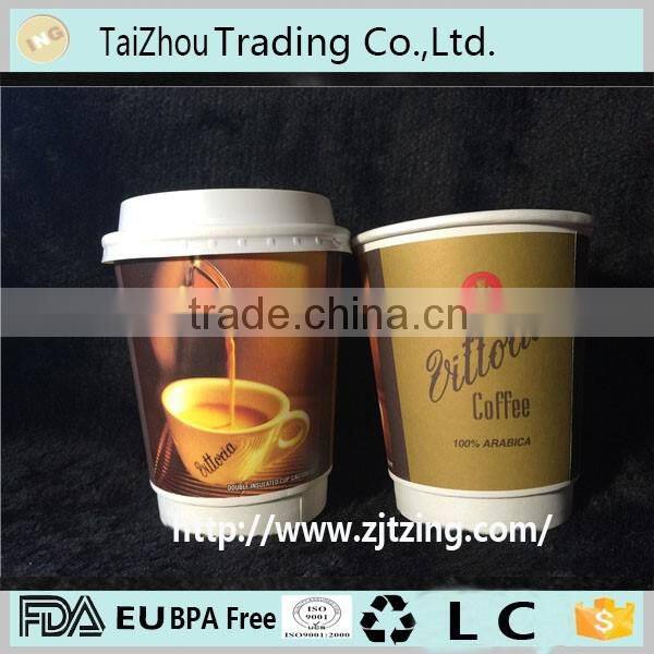 Promotional 8Oz Single Wall Disposable Paper Cup