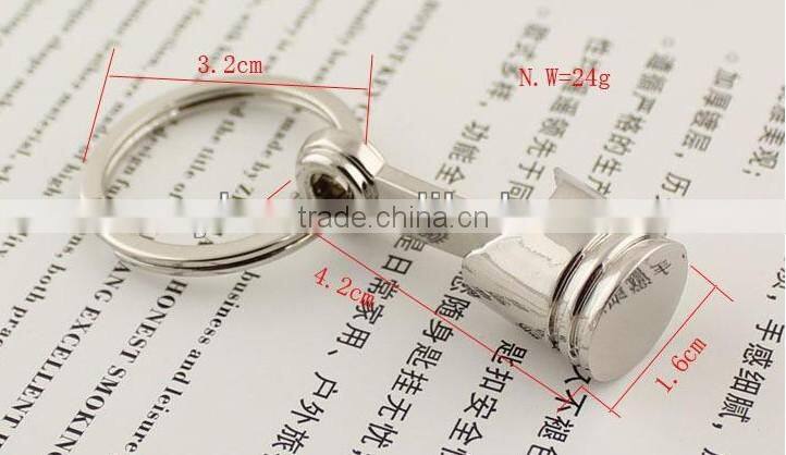 Wholesale 2014 fashion beautiful new design bottle cap keychain, fashion beautiful key chain