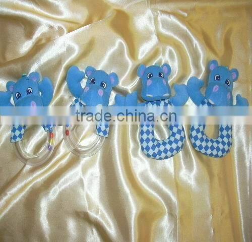 Plush Animal Lion Baby infant Rattle toy