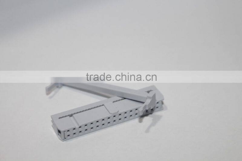 IDC Socket 2.54mm flat cable grey 34pin