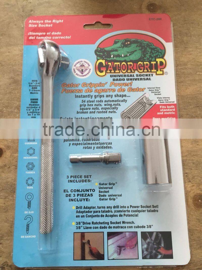 Universal Hand Tool Socket Wrench Power Drill Adapter