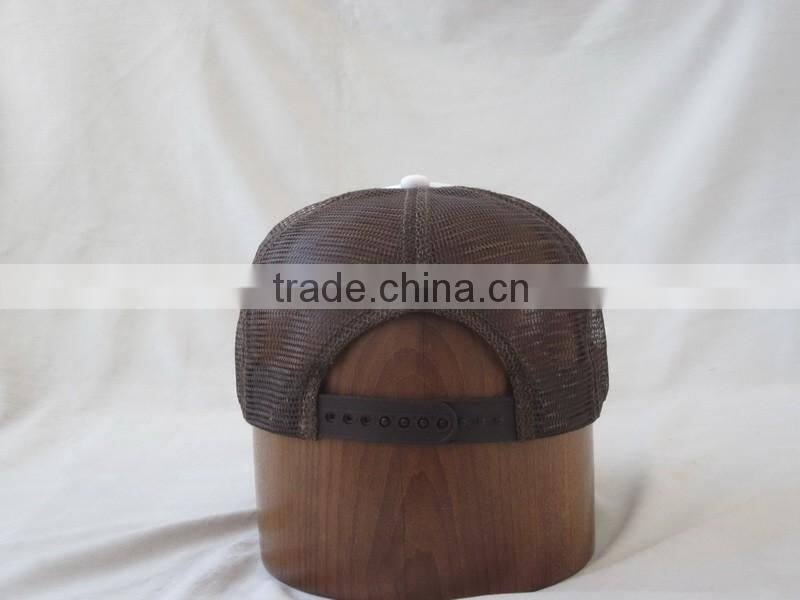 Cheap 5 Panel mesh cap with printed LOGO