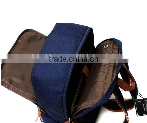 Korean style backpack with PU Material