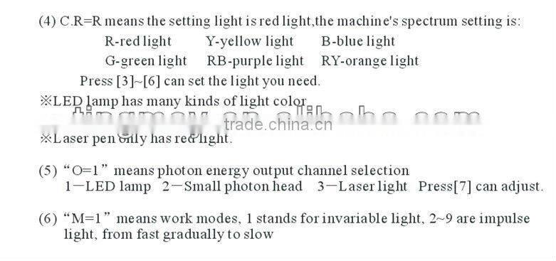 skin care machine led skin whitening machine tm-616b