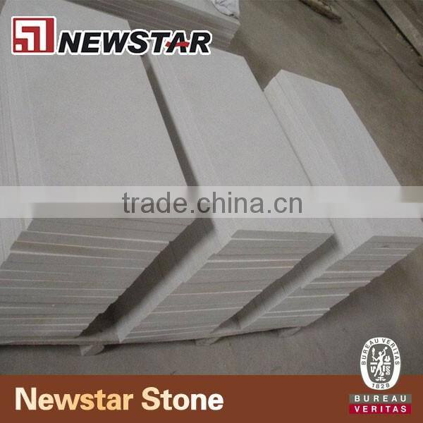 Newstar white sandstone swimming pool coping stones