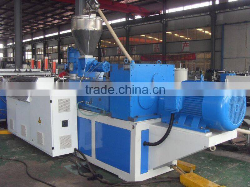 plastic twin screw extruder for pvc foam board