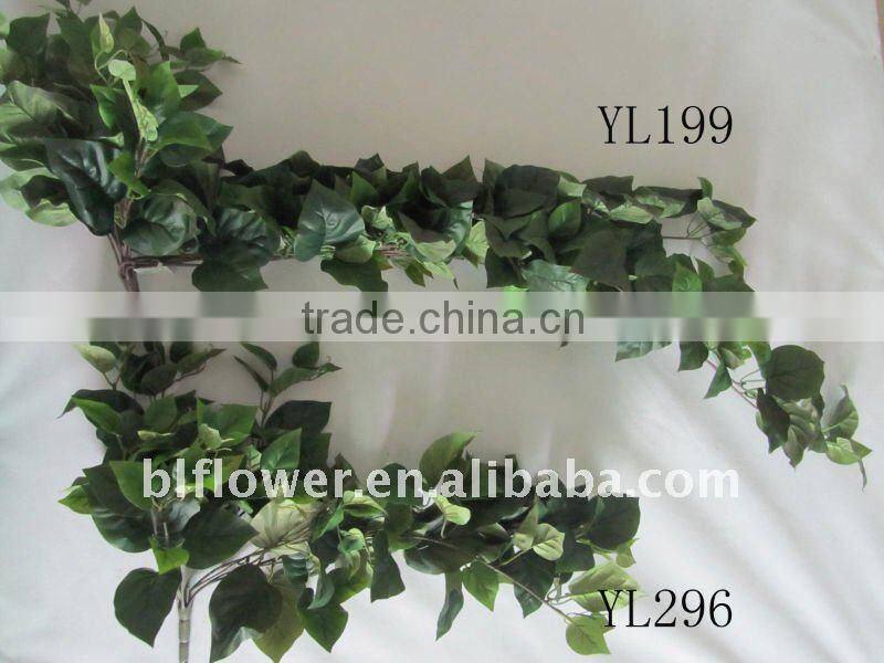 artificial leaves bush vine YL296