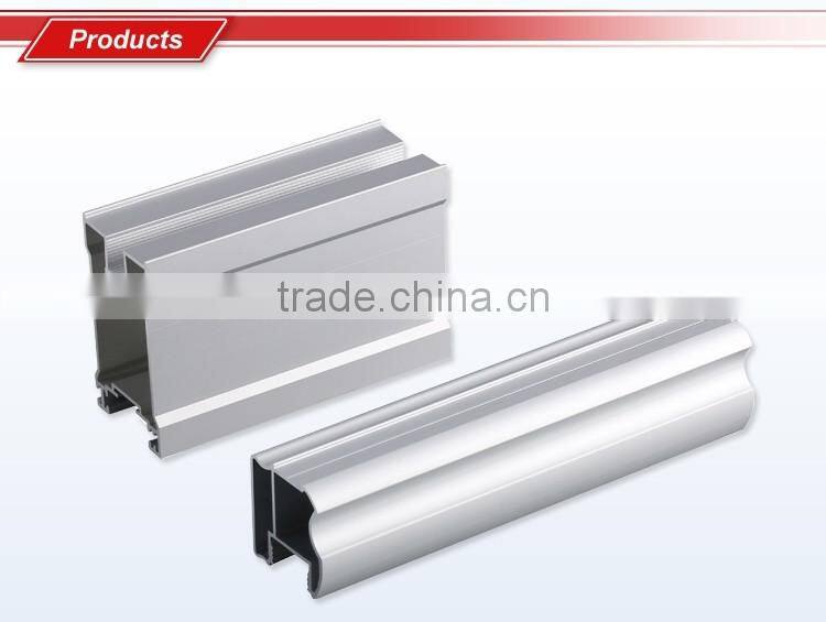 2016 China top sale aluminum profile for sliding door wardrobe
