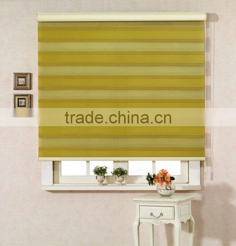 Beautiful Double Layer Rainbow Zebra Blinds