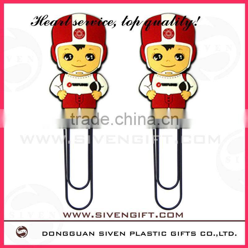 Eco-friendly 3d cartoon cute design bookmark