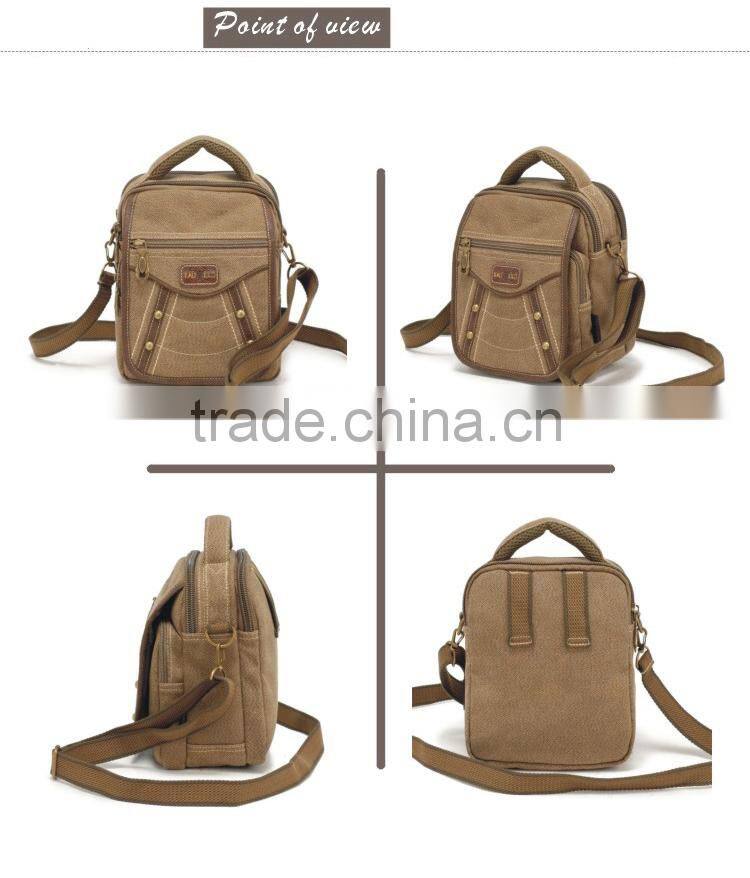 Classic Postal Satchel Bag Cross Body Strap Satchel Bag Man Small Shoulder Bag Canvas Messenger Bag