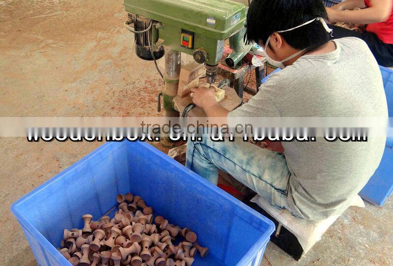 2014 Wholesale Colorful Educational Antique Wooden Toys Wooden Kendama For Children