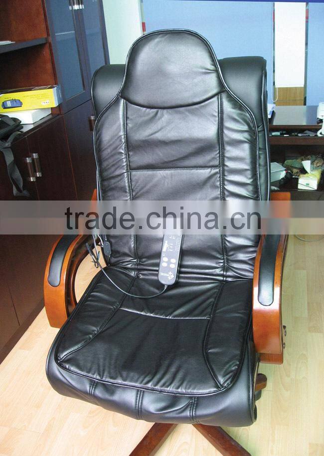 PU electric massage cushion,neck and back kneading massage pillow cushion