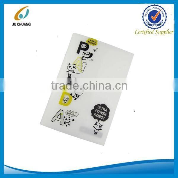 A5 hot selling pp cover school stapled binding custom notebook