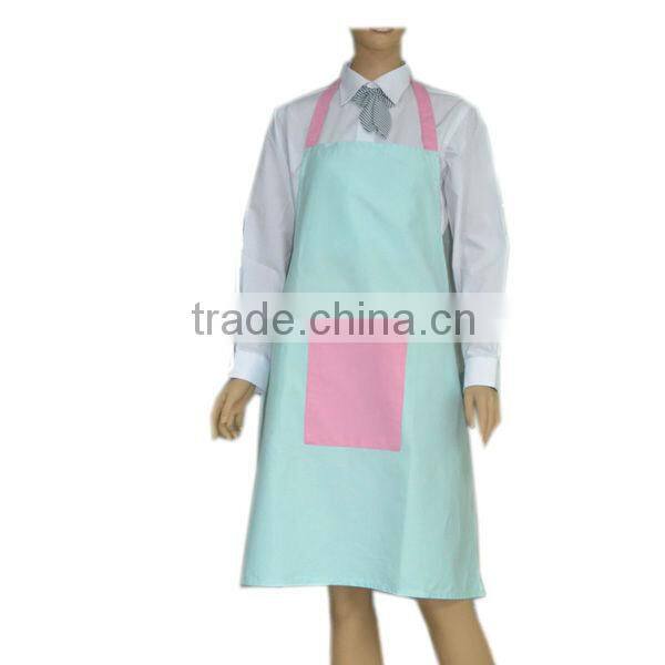 Twill Fabric One Pocket Bib for Adult