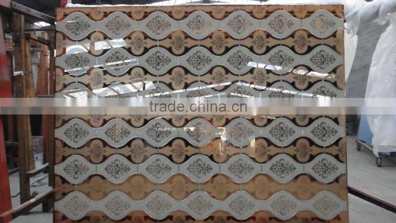 new design silver wall decorative mirror wholesale