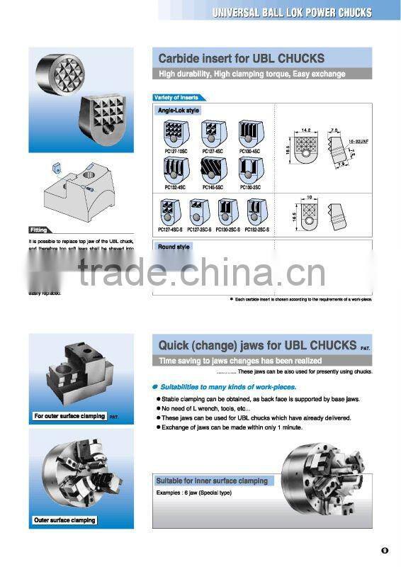 High quality dairy processing equipment TEIKOKU Chuck at Cost-effective