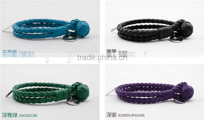 BV new fashion leather bracelets for promotion
