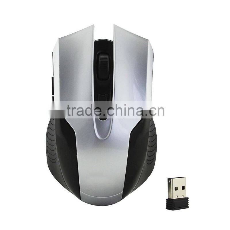 Optical 2.4G Wireless Mouse, Fashion Ultra-thin Computer Mouse