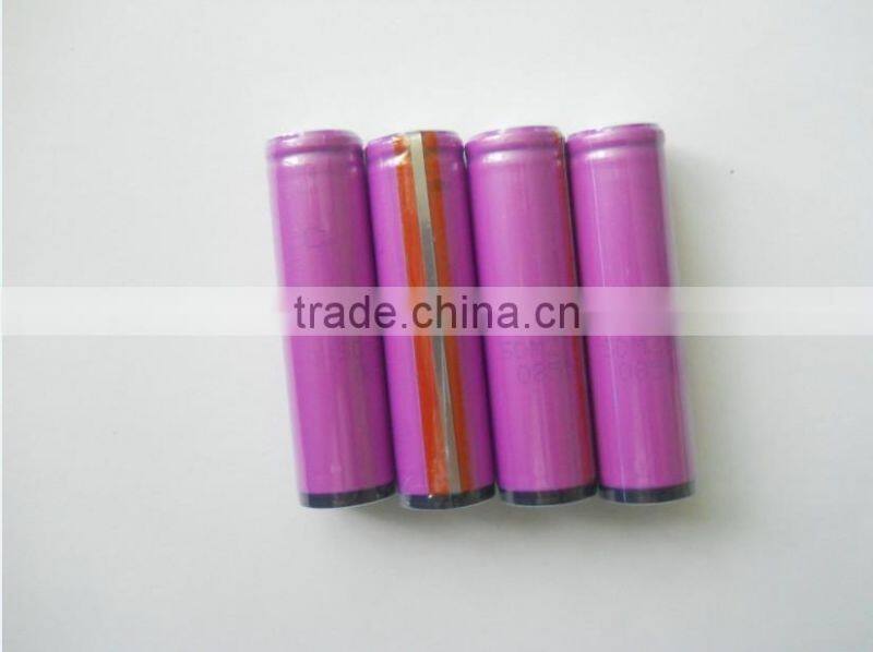protection Sanyo 18650 UR18650ZTA 3000mAh 3.7V battery button top protected